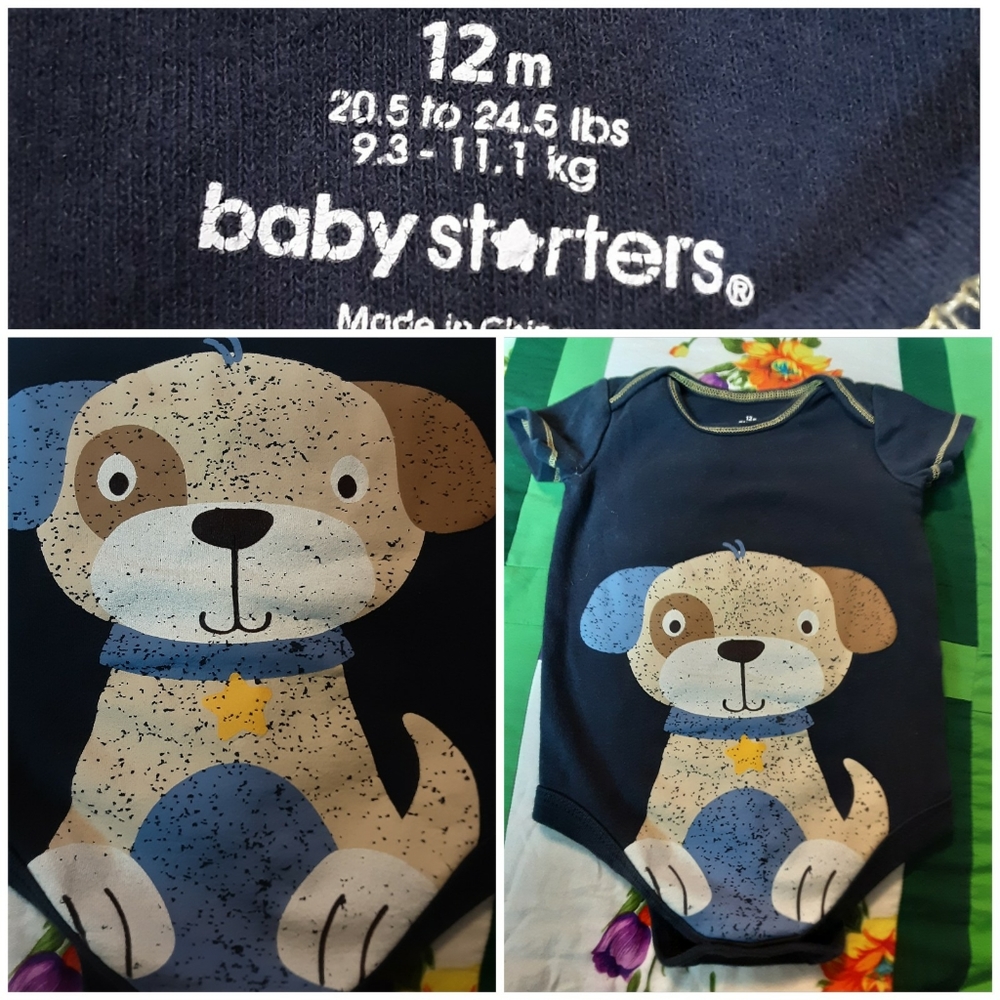 12 Month Onesie